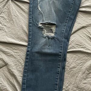 Torrid Women's Skinny Jeans - Distressed Blue